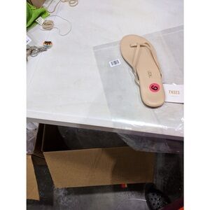 Tkees Flip Flops,Seashells 6M US